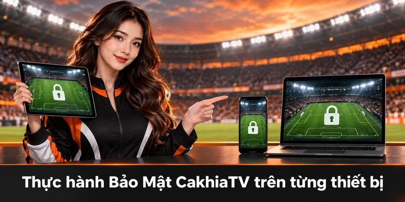 Thực hành Bảo Mật CakhiaTV trên từng thiết bị