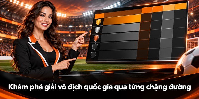 Khám phá giải vô địch quốc gia qua từng chặng đường
