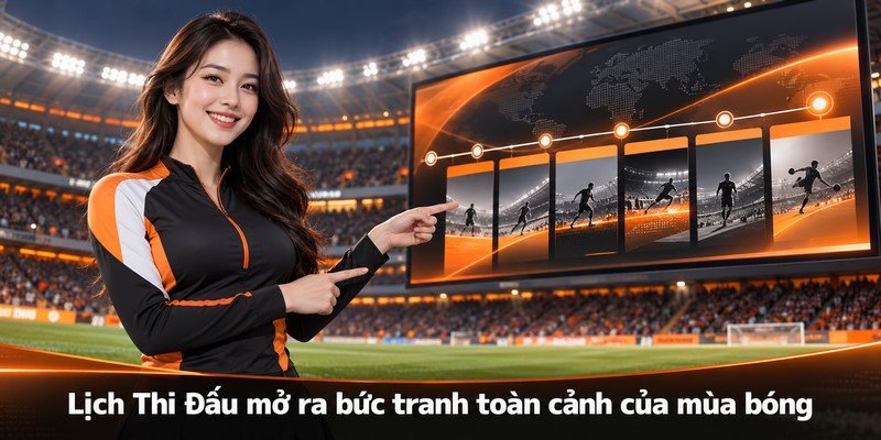 Lịch Thi Đấu mở ra bức tranh toàn cảnh của mùa bóng