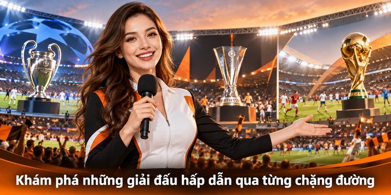 Khám phá những giải đấu hấp dẫn qua từng chặng đường