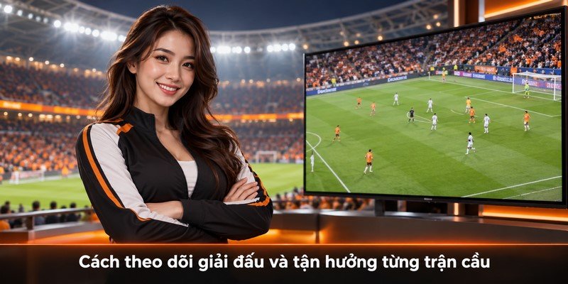 Cách theo dõi giải đấu và tận hưởng từng trận cầu