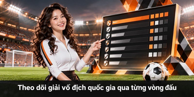 Theo dõi giải vô địch quốc gia qua từng vòng đấu
