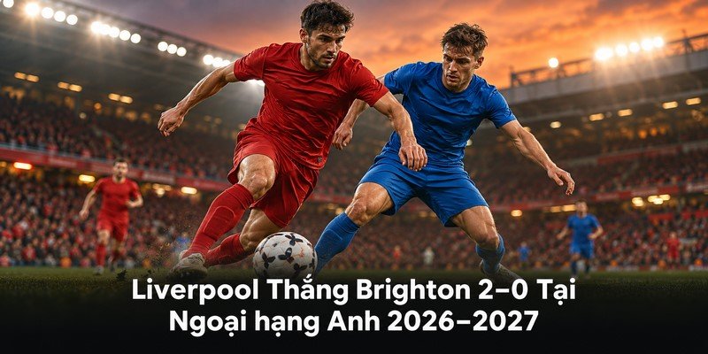Liverpool thắng Brighton