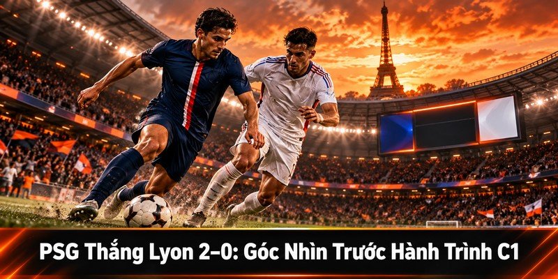 PSG Thắng Lyon 2–0: Góc Nhìn Trước Hành Trình C1