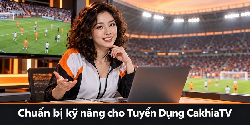 Chuẩn bị kỹ năng cho Tuyển Dụng CakhiaTV